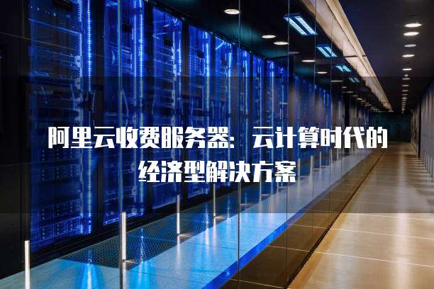 阿里云收费服务器:云计算时代的经济型解决方案
