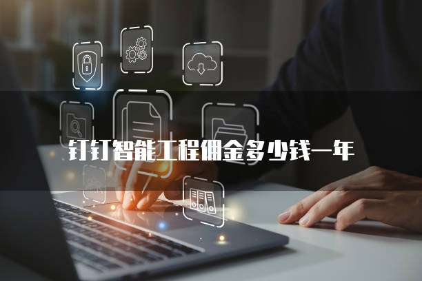钉钉智能工程佣金多少钱一年