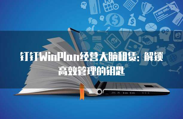 钉钉WinPlan经营大脑租赁: 解锁高效管理的钥匙