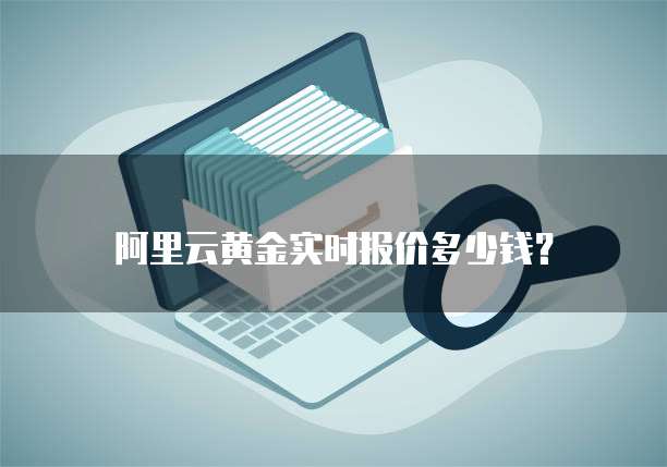 阿里云黄金实时报价多少钱?
