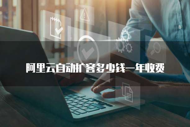 阿里云自动扩容多少钱一年收费