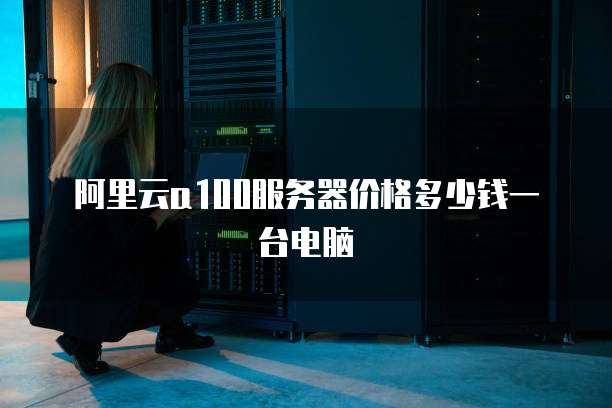 阿里云a100服务器价格多少钱一台电脑