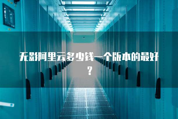 无影阿里云多少钱一个版本的最好?