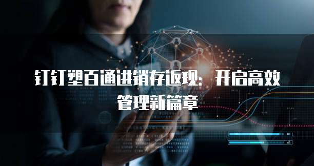 钉钉塑百通进销存返现:开启高效管理新篇章