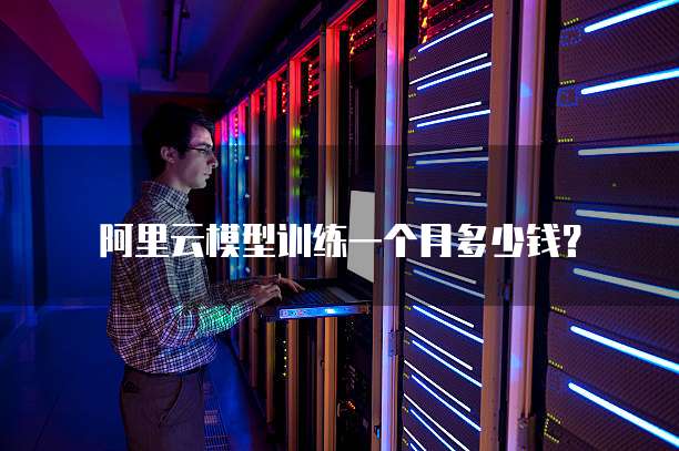 阿里云模型训练一个月多少钱？