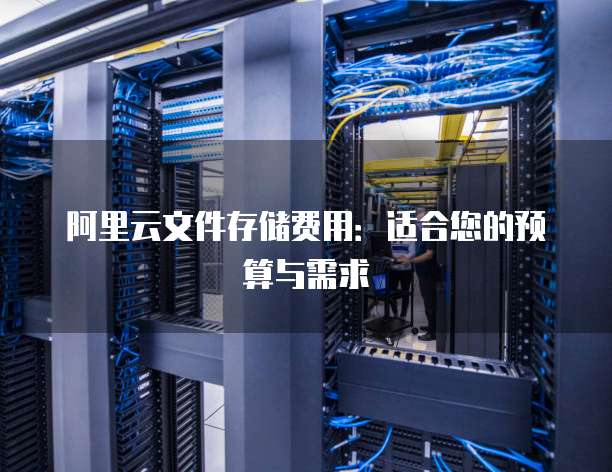 阿里云文件存储费用:适合您的预算与需求