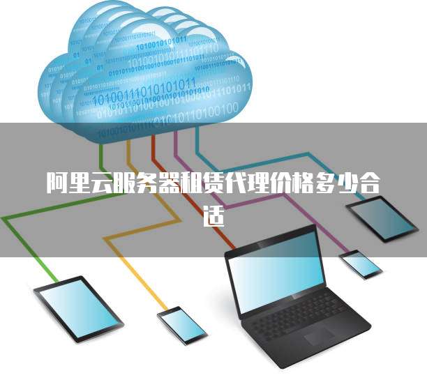 阿里云服务器租赁代理价格多少合适