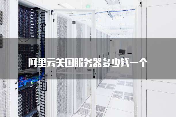 阿里云美国服务器多少钱一个