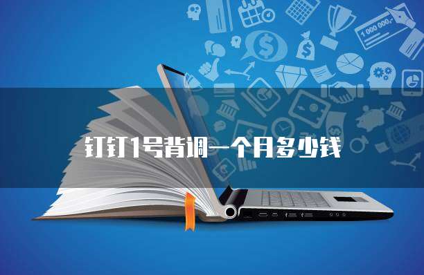 钉钉1号背调一个月多少钱