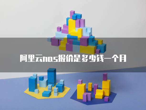 阿里云nas报价是多少钱一个月