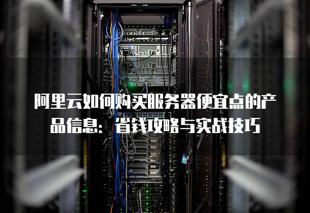 阿里云如何购买服务器便宜点的产品信息:省钱攻略与实战技巧