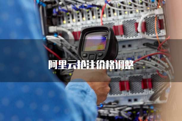 阿里云抢注价格调整