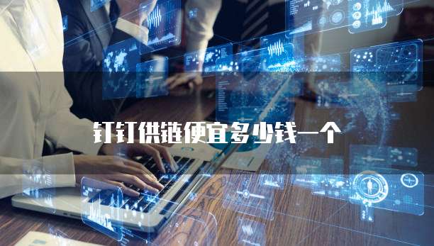 钉钉供链便宜多少钱一个