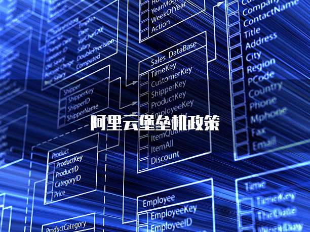 阿里云堡垒机政策