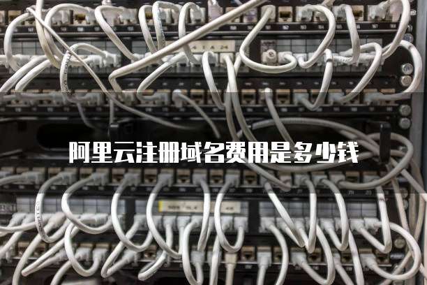 阿里云注册域名费用是多少钱