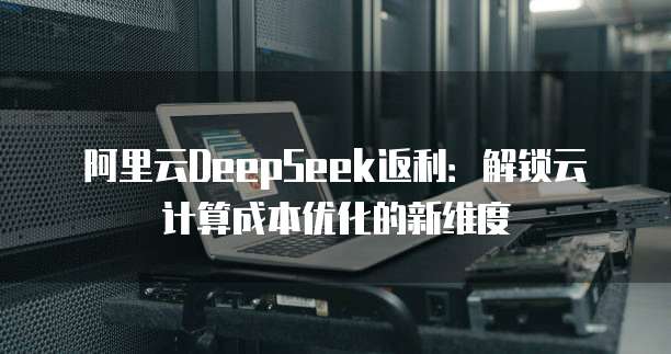 阿里云DeepSeek返利:解锁云计算成本优化的新维度