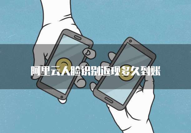 阿里云人脸识别返现多久到账