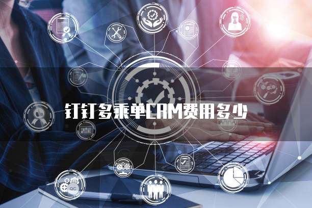 钉钉多乘单crm费用多少