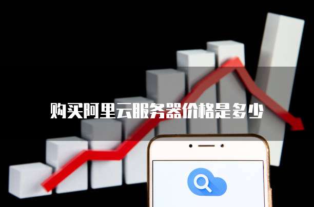 购买阿里云服务器价格是多少
