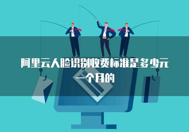 阿里云人脸识别收费标准是多少元一个月的