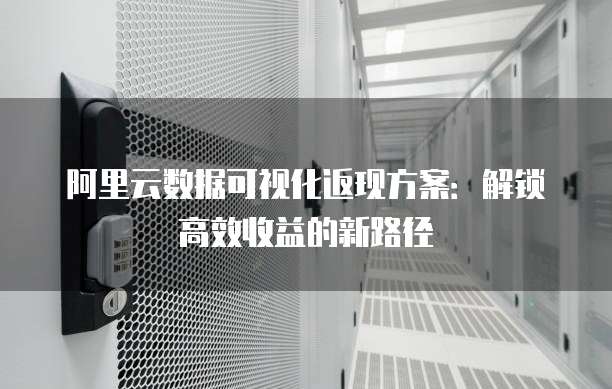 阿里云数据可视化返现方案：解锁高效收益的新路径