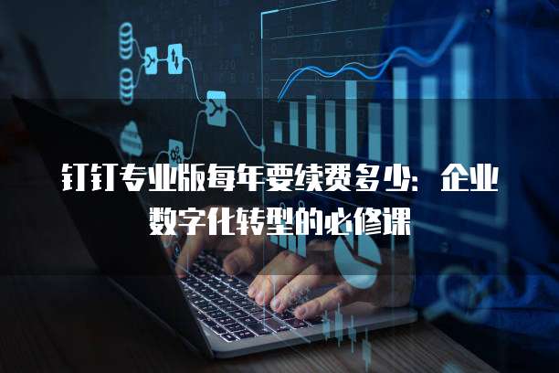 钉钉专业版每年要续费多少：企业数字化转型的必修课