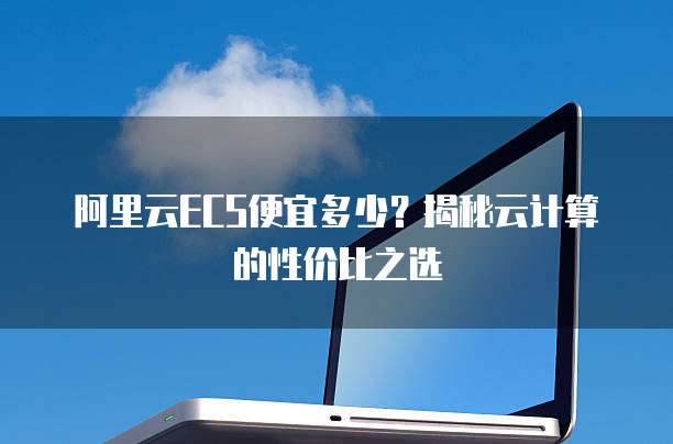阿里云ECS便宜多少?揭秘云计算的性价比之选