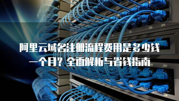 阿里云域名注册流程费用是多少钱一个月?全面解析与省钱指南
