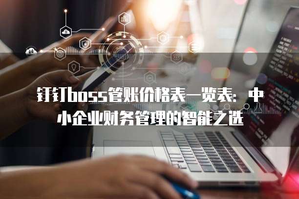 钉钉boss管账价格表一览表:中小企业财务管理的智能之选
