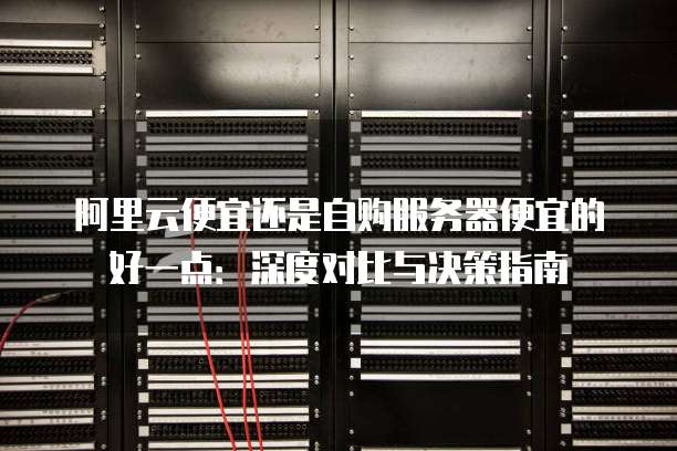 阿里云便宜还是自购服务器便宜的好一点:深度对比与决策指南
