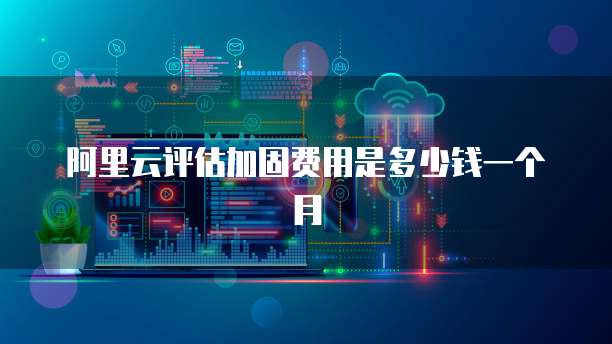 阿里云评估加固费用是多少钱一个月