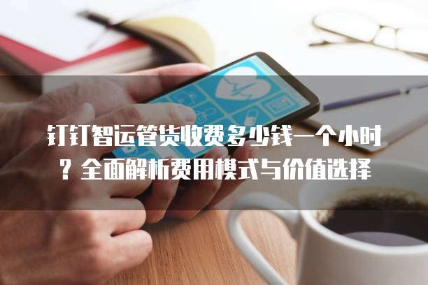 钉钉智运管货收费多少钱一个小时?全面解析费用模式与价值选择
