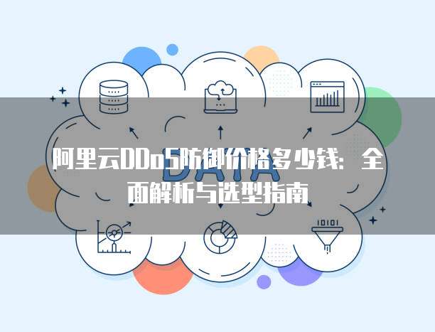 阿里云DDoS防御价格多少钱:全面解析与选型指南