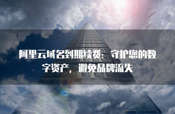 阿里云域名到期续费:守护您的数字资产,避免品牌流失