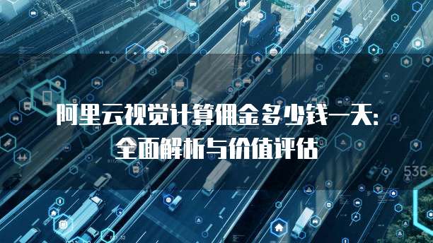 阿里云视觉计算佣金多少钱一天:全面解析与价值评估