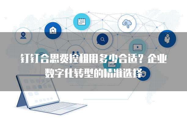 钉钉合思费控租用多少合适?企业数字化转型的精准选择