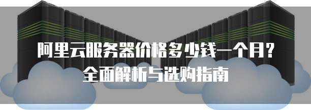 阿里云服务器价格多少钱一个月?全面解析与选购指南