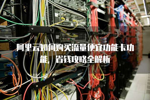 阿里云如何购买流量便宜功能卡功能,省钱攻略全解析