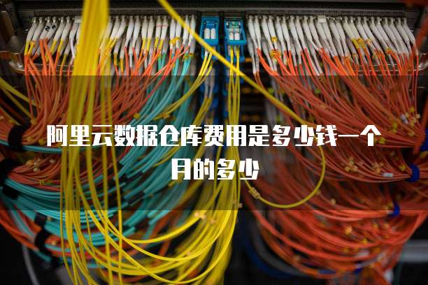 阿里云数据仓库费用是多少钱一个月的多少