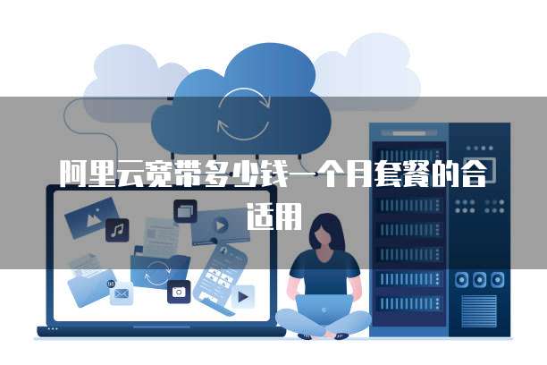 阿里云宽带多少钱一个月套餐的合适用