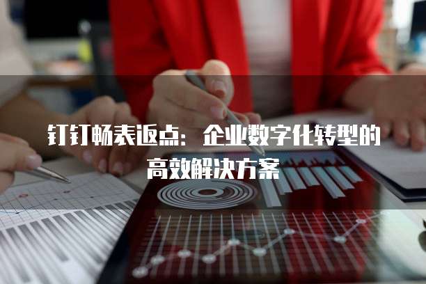 钉钉畅表返点:企业数字化转型的高效解决方案