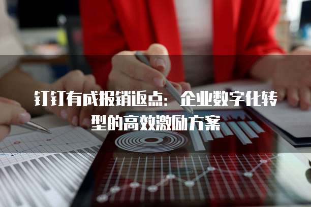 钉钉有成报销返点:企业数字化转型的高效激励方案