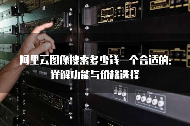 阿里云图像搜索多少钱一个合适的：详解功能与价格选择