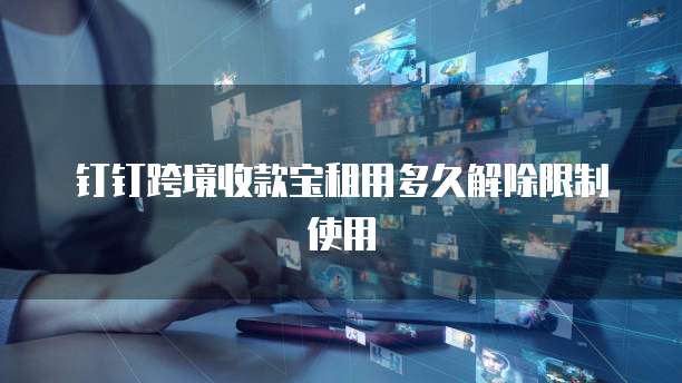 钉钉跨境收款宝租用多久解除限制使用