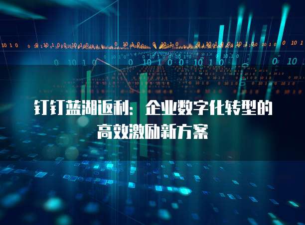 钉钉蓝湖返利:企业数字化转型的高效激励新方案