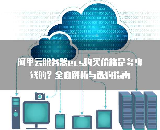 阿里云服务器ecs购买价格是多少钱的?全面解析与选购指南