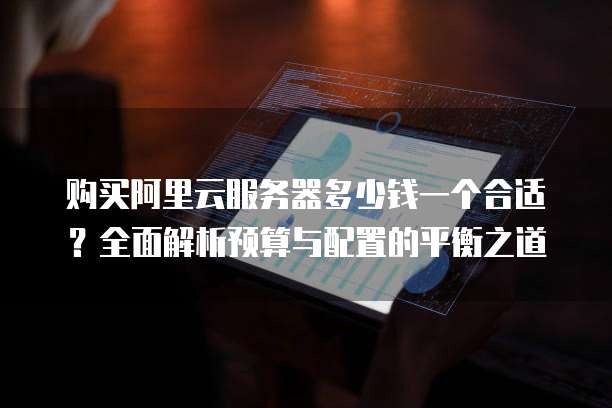 购买阿里云服务器多少钱一个合适?全面解析预算与配置的平衡之道