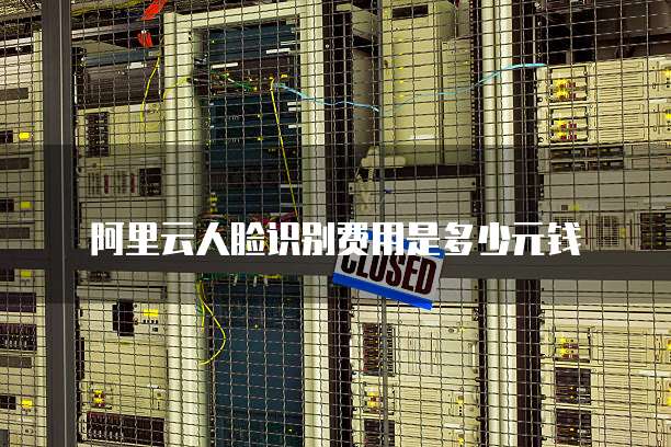 阿里云人脸识别费用是多少元钱