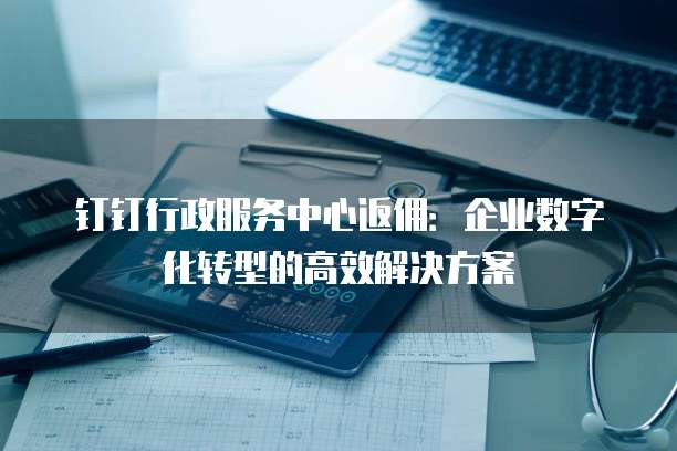 钉钉行政服务中心返佣：企业数字化转型的高效解决方案