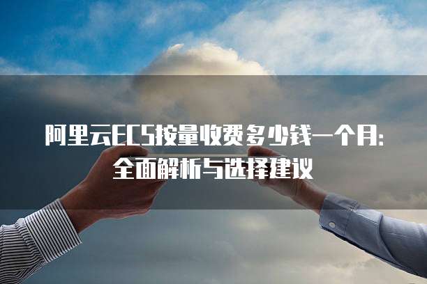 阿里云ECS按量收费多少钱一个月:全面解析与选择建议